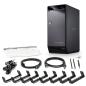 Preview: FANTEC QB-X8US3-6G Storagegehäuse 8x3,5" SATA HDD/SSD, USB3.2, eSATA