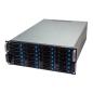 Preview: FANTEC SRC-4240X07-12G, 24x 4HE 19"-Storagegehäuse ohne Netzteil, 680mm tief