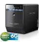 Preview: FANTEC QB-35US3-6G, 4x 3.5" HDD Gehäuse, USB 3.2, schwarz