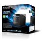 Preview: FANTEC QB-35US3-6G, 4x 3.5" HDD Gehäuse, USB 3.2, schwarz