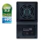 Preview: FANTEC QB-X2U31R, 2x 3.5" HDD RAID Gehäuse mit USB 3.2