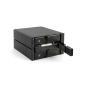 Preview: FANTEC BP-SA2131, SAS + SATA Backplane für 3x 3,5" HDD, schwarz