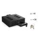 Preview: FANTEC MR-SA1082, SAS + SATA 6G Backplane für 8x2,5" HDD/SSD