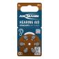 Preview: ANSMANN 5013233 Knopfzelle AZA312 1,4V Zink-Air, 6er-Pack