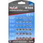 Preview: ANSMANN 5015473 Knopfzellen-Set HyCell Alkaline, 30-teilig