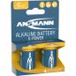 Preview: ANSMANN 5015623 Alkaline Batterie Baby C, X-Power, 7500mAh, 2er-Pack