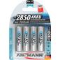 Preview: ANSMANN 5035212 NiMH-Akku Mignon AA, 2850mAh, 4er-Pack