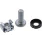 Preview: InLine® Käfigmutternset M6, je 50x Käfigmuttern, Unterlegscheiben, Schrauben