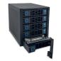 Preview: FANTEC WR-C3151-6G SAS/SATA (6G) Backplane für 5x 3,5"/2,5" HDD/SSD