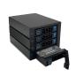 Preview: FANTEC WR-NVMeU.2-C3141 U.2/SAS/SATA Backplane für 4x 3,5"/2,5" NVMe/SSD/HDD