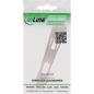 Preview: InLine® Slotblech, zur Befestigung von 2x 9pol. Sub D St. oder Bu., 2er Pack