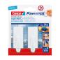 Preview: tesa Powerstrips-Haken, large trend, 2er-Pack, weiß