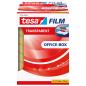 Preview: tesafilm® transparent, 8 Rollen, Office Box, 66m x 19mm