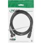 Preview: InLine® Netzkabel, Schutzkontakt gerade auf Kaltgerätestecker C13