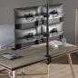 Preview: InLine® Tischhalterung, für 4x LCD-/LED-Display bis 81cm (32"), max. 9kg