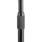 Preview: InLine® Lautsprecherständer Teleskop 68-110cm, 2 Stück, schwarz