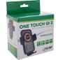 Preview: InLine® KFZ Smartphone Halterung, ONE TOUCH QI 2, universal, Wireless Charger