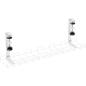 Preview: InLine® Kabelführungs-Gitter 60cm für Tischmontage mit Schraubklemmen, weiß