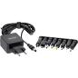 Preview: InLine® Universal Steckernetzteil, 5V/15W, mit 8 Wechselsteckern Micro-USB USB-C
