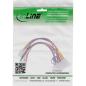Preview: InLine® Stromadapter intern, 20pol ATX-NT zu P8/P9 AT-Mainboard, 0,20m