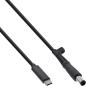 Preview: InLine® USB-C zu HP Notebook (rund/groß) Ladekabel, 2m