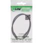 Preview: InLine® DC Verlängerungskabel, DC Stecker/Buchse 3,5x1,35mm, AWG 18, schwarz 1m