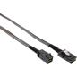 Preview: InLine® Mini-SAS HD Kabel, SFF-8643 zu SFF-8087, mit Sideband, 1m