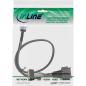 Preview: InLine® U.2 Anschlusskabel, SSD mit U.2 (SFF-8639) an SFF-8643 + Strom, 0,75m