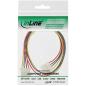 Preview: InLine® Strom Verlängerung intern, 5,25" 4pol ST / BU, 0,50m