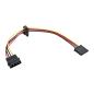 Preview: InLine® Strom Kabel intern, 1x 13,34cm (5,25") an 2x 15pol SATA, 0,30m