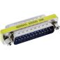 Preview: InLine® Mini-Gender-Changer, 25pol Sub D Stecker / Stecker