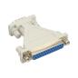 Preview: InLine® AT-Adapter, 25pol Sub D Buchse an 9pol Sub D Stecker