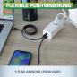 Preview: InLine® USB Netzteil, GaN Ladegerät, 2x USB-C, 1x USB-A, mit Schutzkontaktbuchse