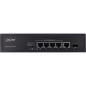 Preview: InLine® PoE+ Gigabit Netzwerk Switch 5 Port (4x PoE+), 1xSFP, 1Gb/s, Desktop