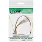 Preview: InLine® Lüfter Adapterkabel, 12V zu 7V, mit Tachosignal