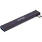 Preview: InLine® Slim USB-C Hub, 4-Port, USB 3.0 + 3x USB 2.0, schmale Bauform