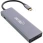 Preview: InLine® USB 3.2 USB-C Multi Hub (3x USB-A + USB-C), Cardreader, HDMI, OTG