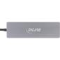 Preview: InLine® USB 3.2 USB-C Multi Hub (3x USB-A + USB-C), Cardreader, HDMI, OTG