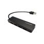 Preview: LC-Power LC-HUB-U3-4-V2 USB 3.2 Gen.1x1 4-port USB-Hub
