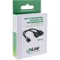 Preview: InLine® USB 2.0 Adapterkabel, 2x Buchse A auf Pfostenanschluss