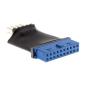 Preview: InLine® USB 3.0 zu 2.0 Adapter intern, USB 3.0 19pin auf USB 2.0 Pfostenstecker
