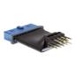 Preview: InLine® USB 3.0 zu 2.0 Adapter intern, USB 3.0 19pin auf USB 2.0 Pfostenstecker