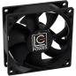 Preview: LC Power LC-CF-80, Lüfter, 80x80x25mm, Hydrolager, 4-Pin (PWM), schwarz