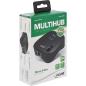 Preview: InLine® USB 3.0 Multiadapter, 2xUSB-A, RJ45, SD/MicroSD Cardreader, schwarz
