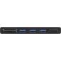 Preview: InLine® MultiHub, Surface Pro 4/5/6, 3x USB-A 3.2 Buchse, HDMI 4K, Cardreader