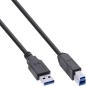 Preview: InLine® USB 3.0 Hub, 7 Port, Aluminiumgehäuse, schwarz, mit 2,5A Netzteil
