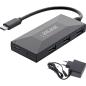 Preview: InLine® USB 3.2 Gen.1 Hub, USB-C zu 2 Port USB-C und 3 Port USB-A, mit PSU