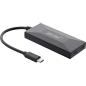 Preview: InLine® USB 3.2 Gen.1 Hub, USB-C zu 2 Port USB-C und 3 Port USB-A, mit PSU