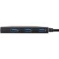 Preview: InLine® USB 3.2 Gen.1 Hub, USB-C zu 2 Port USB-C und 3 Port USB-A, mit PSU