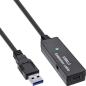 Preview: InLine® USB 3.2 Gen.1 Aktiv-Verlängerung, USB-A Stecker an USB-C Buchse, 5m